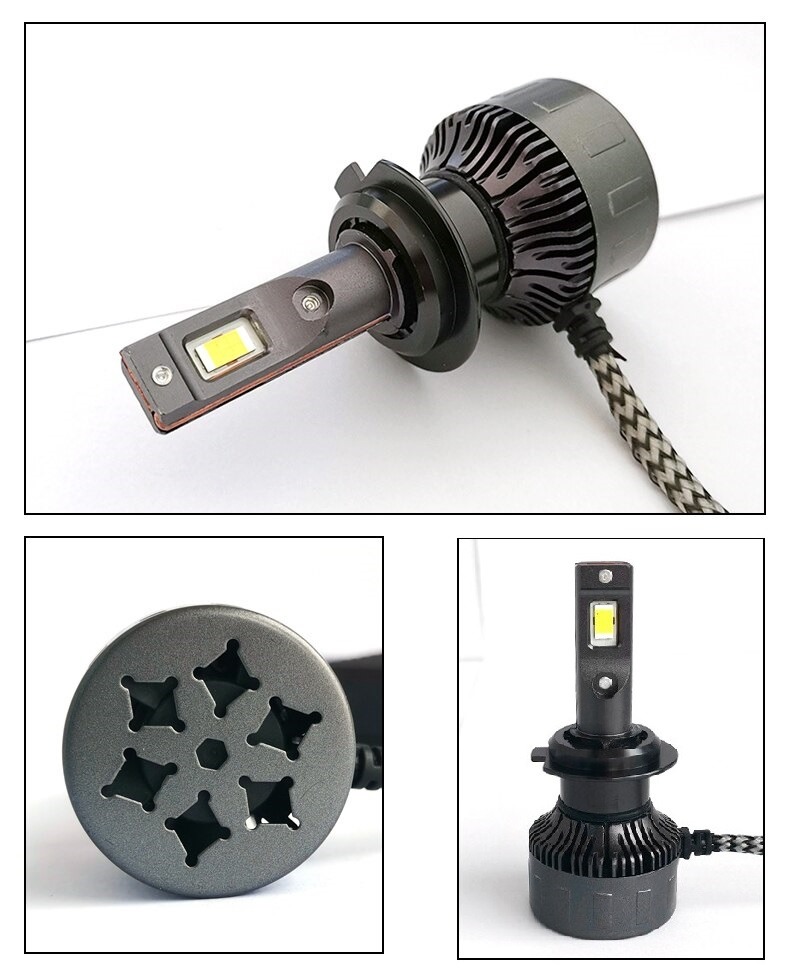 Set met 2 H7 lampen met 6000K leds