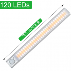 Encommium medley weg te verspillen Draadloze 120 LED 3 kleuren bewegingssensor lamp magnetisch en oplaadbaar -  Werklampen - TopLEDverlichting: LED en Xenon verlichting voor auto's,  motoren, scooters.