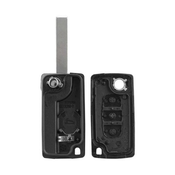 TopLEDverlichting.nl Peugeot en Citroën / Sleutelbaard HU83 / Sleutelcode CE0536 / 3 knops / Achterklep knop / 3 knoppen  Autosleutel behuizing foto 5
