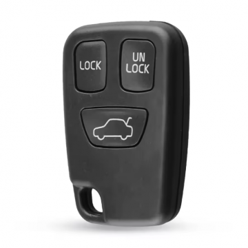 TopLEDverlichting.nl Volvo 850 / 960 / C30 / C70 / S40 / S60 / S70 / S80 / S90 / V40 / V70 / V90 / XC70 / XC90 / 3 knops / 3 knoppen / Autosleutel behuizing foto 1