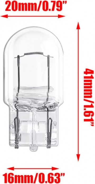 TopLEDverlichting.nl T20 7440 W21W Origineel Halogeen Steeklampen set (2 stuks) foto 2