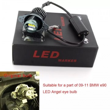 TopLEDverlichting.nl H7 Cree LED Geschikt voor BMW Angel Eyes Canbus (set) foto 5