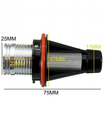 TopLEDverlichting.nl H8 LED Geschikt voor BMW Angel Eyes Canbus foto 3