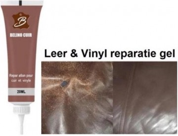TopLEDverlichting.nl Leer Reparatie Bruin - Vinyl Herstel - Slijtage, Kras en Scheuren Repareren - Vloeibaar - 20ml foto 2