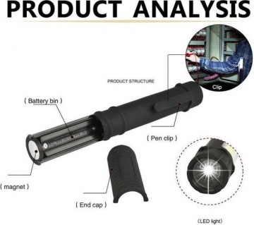 TopLEDverlichting.nl LED Inspectie Werklamp Magnetisch foto 3