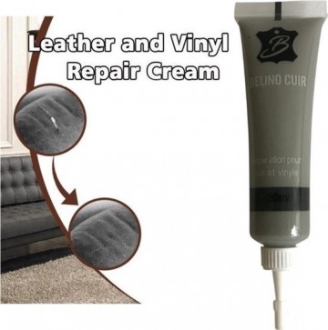 TopLEDverlichting.nl Leer Reparatie Grijs - Vinyl Herstel - Slijtage, Kras en Scheuren Repareren - Vloeibaar - 20ml foto 2