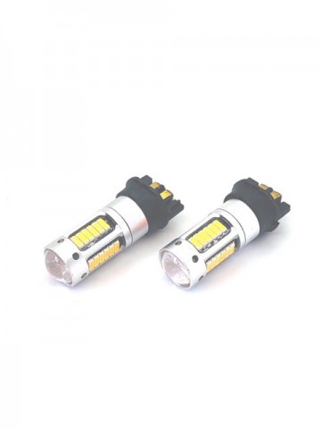 TopLEDverlichting.nl PWY24W LED Oranje Canbus knipperlichten (set) foto 2