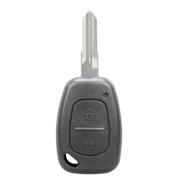 TopLEDverlichting.nl Renault Traffic / Kangoo / Master / Opel Vivaro / Movano / 2 knops voor Sleutelbaard VAC102 Autosleutel behuizing foto 2