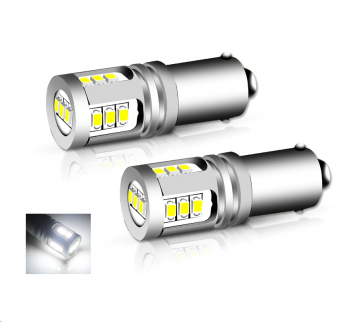 TopLEDverlichting.nl BA9S H6W High Power LED Canbus stadslicht (set) foto 2