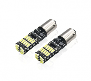 TopLEDverlichting.nl BAY9S H21W LED Canbus achteruitrijverlichting (set) foto 1