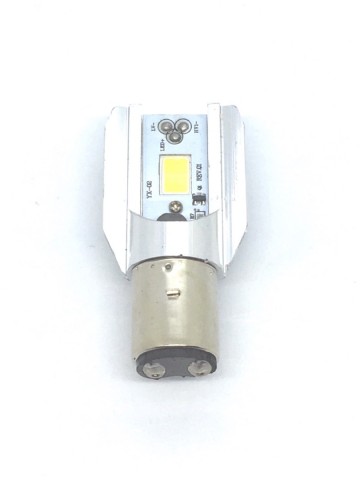 TopLEDverlichting.nl H6 BA20D LED scooter dimlicht grootlicht (per stuk) foto 3