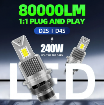 TopLEDverlichting.nl D4S Perfect Fit LED Canbus dimlicht, grootlicht (set) foto 6