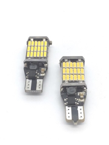 TopLEDverlichting.nl T15 WY16W LED Oranje Canbus knipperlichten (set) foto 4