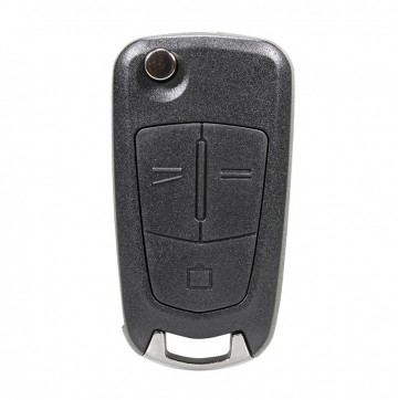 TopLEDverlichting.nl Opel Corsa / Astra / Vectra / Zafira / Mokka / Signum / Sleutelbaard HU43 / 3 knops / Achterklep knop / 3 knoppen / Autosleutel behuizing foto 2