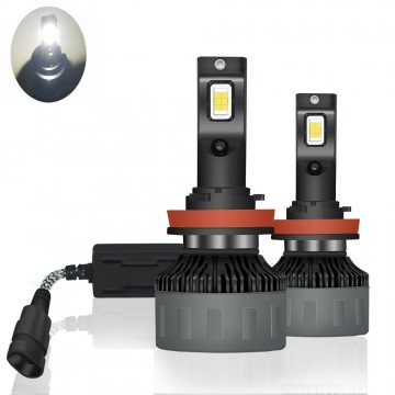 TopLEDverlichting.nl H8 Premium High Power LED Canbus dimlicht grootlicht mistlicht (set) foto 1