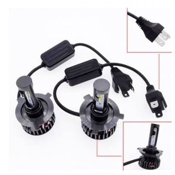 TopLEDverlichting.nl H4 LED Canbus Line dimlicht grootlicht mistlicht (set) foto 2