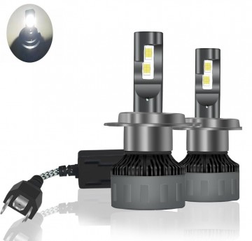 TopLEDverlichting.nl H19 Premium High Power LED Canbus dimlicht grootlicht mistlicht (set) foto 1