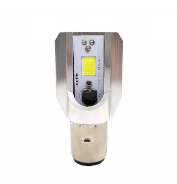 TopLEDverlichting.nl H6 BA20D LED scooter dimlicht grootlicht (per stuk) foto 1