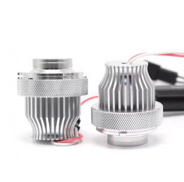 TopLEDverlichitng.nl H8 Brede Cree LED geschikt voor BMW Angel Eyes Canbus foto 2