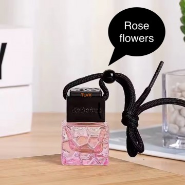 TopLEDverlichting.nl Autoparfum Rose flowers geur - 8 ML Flesje - Auto Luchtverfrisser foto 1
