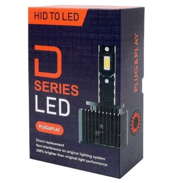 TopLEDverlichting.nl D1S High Power LED Canbus dimlicht, grootlicht (set) foto 6