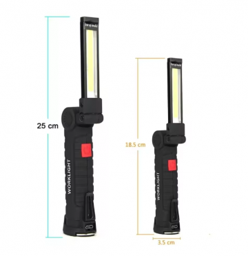 TopLEDverlichting.nl Grote LED Oplaadbare Accu Werklamp met magneet en oplaadkabel foto 9