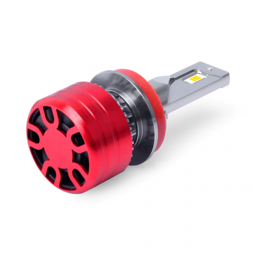 TopLEDverlichting.nl H4 Mini Turbo LED Canbus Line dimlicht en grootlicht (set) foto 3