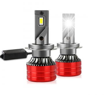 TopLEDverlichting.nl H7 Mini Turbo LED Canbus Line dimlicht grootlicht (set) foto 1