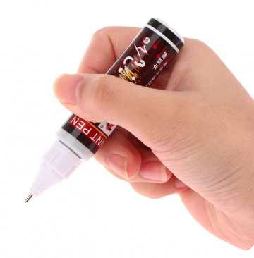 TopLEDverlichting.nl Lakstift Rood - Kwastje en Pen in één - Schade herstel - Red - 12ml foto 2