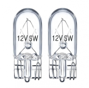 TopLEDverlichting.nl T10 W5W Origineel Halogeen Steeklampen set (2 stuks) foto 1