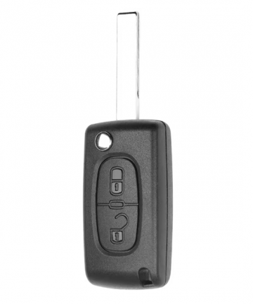 TopLEDverlichting.nl Peugeot en Citroën / Sleutelbaard HU83 / Sleutelcode CE0536 / 2 knops / 2 knoppen Autosleutel behuizing foto 3