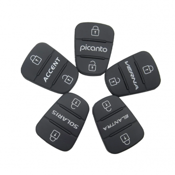 TopLEDverlichting.nl Kia Sportage Rubberen Knoppen / 2 knops / 2 knoppen / Voor Autosleutel behuizing foto 6