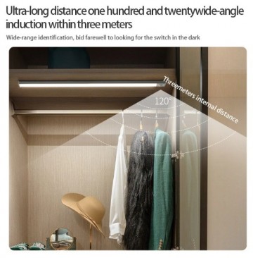 TopLEDverlichting.nl Draadloze 60cm LED bewegingssensor Kledingkast / Kelder / Garage / Keuken / Trap / Schuur Light Motion Sensor Oplaadbaar foto 4