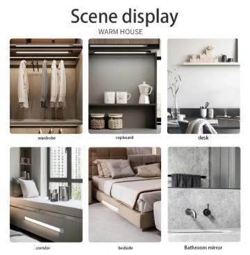 TopLEDverlichting.nl Draadloze 40cm LED bewegingssensor Kledingkast / Kelder / Garage / Keuken / Trap / Schuur Light Motion Sensor Oplaadbaar foto 6