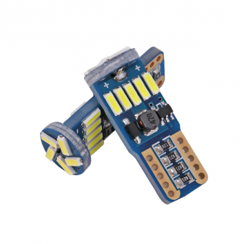 TopLEDverlichting.nl T10 W5W LED Canbus 15 SMD kentekenverlichting (set) foto 2