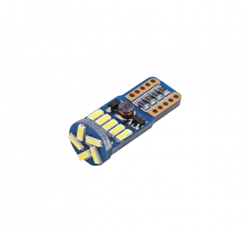 TopLEDverlichting.nl T10 W5W LED Canbus 15 SMD interieurverlichting (per stuk) foto 1