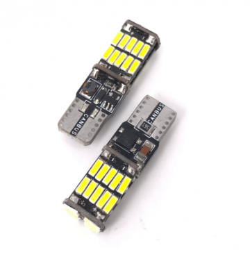 TopLEDverlichting.nl T10 W5W LED 26 SMD kentekenverlichting (set) foto 2