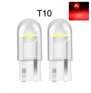 TopLEDverlichting.nl T10 W5W LED Transparant Kleur Wit - Geel - Oranje - Roze - Rood - Groen - Lichtblauw - Blauw (set) foto 5