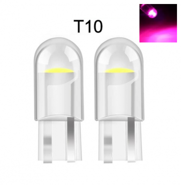 TopLEDverlichting.nl T10 W5W LED Transparant Kleur Wit - Geel - Oranje - Roze - Rood - Groen - Lichtblauw - Blauw (set) foto 4