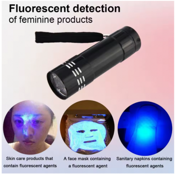 TopLEDverlichting.nl UV-Zaklamp - UV Lamp - Ultraviolet Light – LED Blacklight – Fosforlamp - Fluoresceert – Echtheid Geld, ID Kaart & Postzegels Controleren foto 7