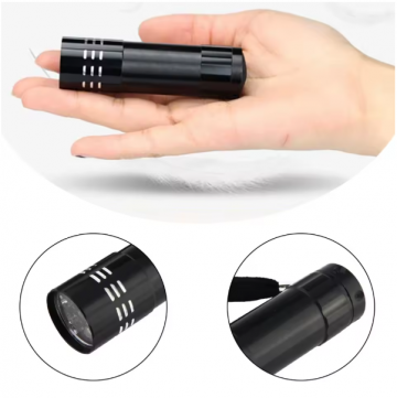 TopLEDverlichting.nl UV-Zaklamp - UV Lamp - Ultraviolet Light – LED Blacklight – Fosforlamp - Fluoresceert – Echtheid Geld, ID Kaart & Postzegels Controleren foto 4