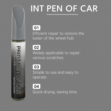 TopLEDverlichting.nl Zilveren Velgen Schade Lakstift met kwastje foto 4