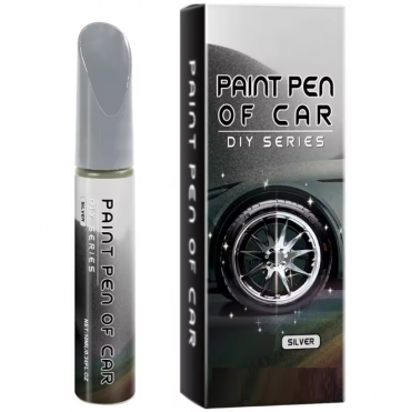 TopLEDverlichting.nl Zilveren Velgen Schade Lakstift met kwastje foto 1