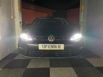 TopLEDverlichting H7 Premium High Power LED Canbus VW Golf 7 dimlicht (set) foto 12