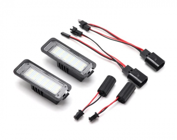 TopLEDverlichting.nl LED kentekenverlichting Canbus Geschikt voor Volkswagen Polo, Golf 6, Golf 7 (set) foto 1