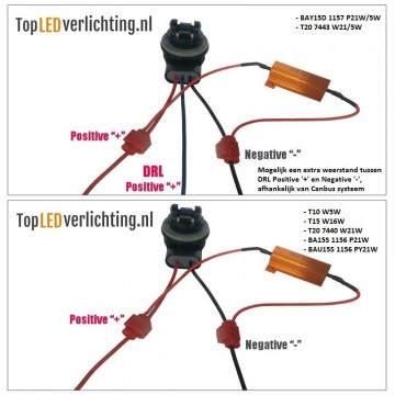 TopLEDverlichting.nl Universele 50 Watt LED weerstanden (set) foto 4