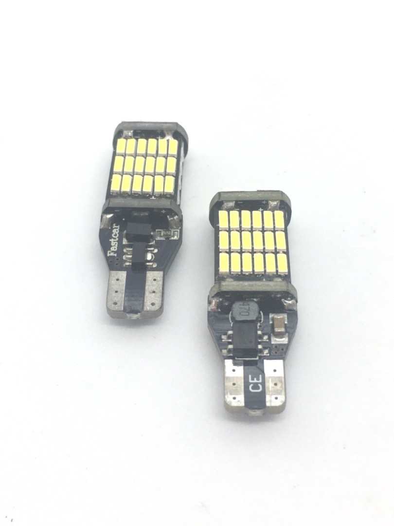 T15 W16W LED Canbus achteruitrijverlichting (set