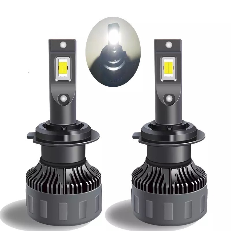 ② H7 LED lampen auto en motor — Accessoires