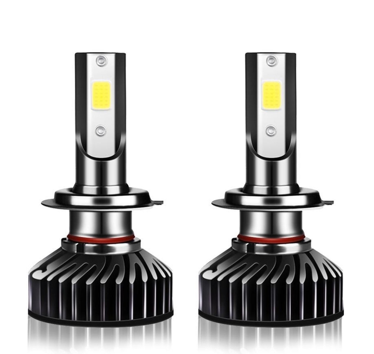 ② H7 LED lampen auto en motor — Accessoires