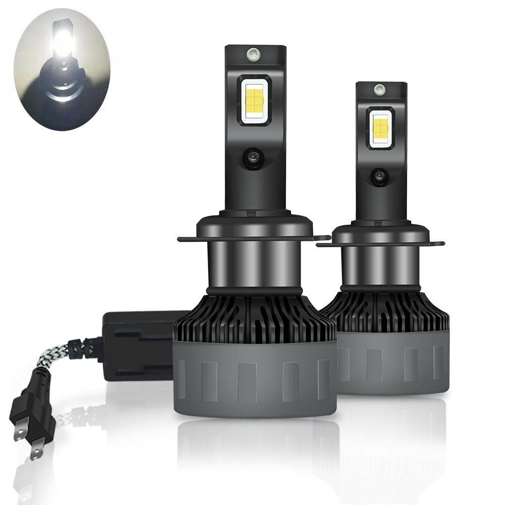 H7 LED lampen speciaal bestemd voor lensvormige koplampen - 10 000 lumen.